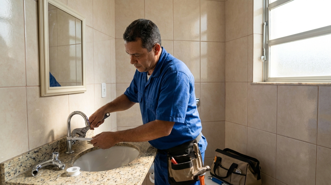 Ajustes em Torneiras no Interlagos, Cascavel‑PR